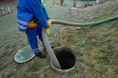 Septic System Maintenance Work